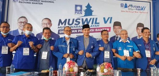 Muswil VI PAN Banten, Demisioner, Wali Kota dan Anggota DPRD Terpilih Sebagai Formatur