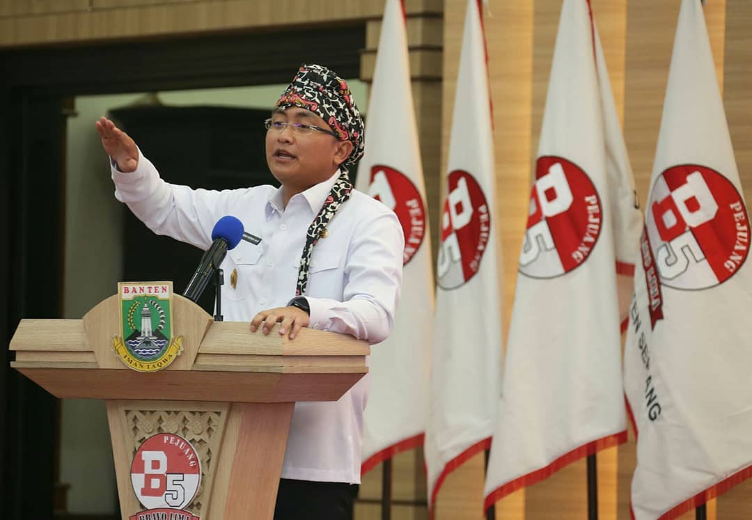 Wagub Andika Minta Pejuang Bravo Lima Kawal Pembangunan di Banten