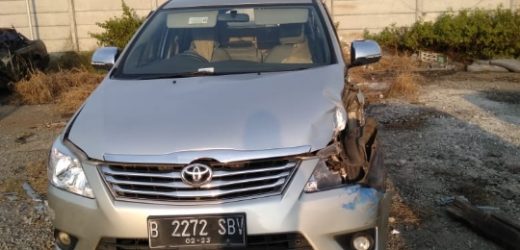 Akibat Sopir Bus Ugal-ugalan, 4 Kendaraan Tabrakan Beruntun