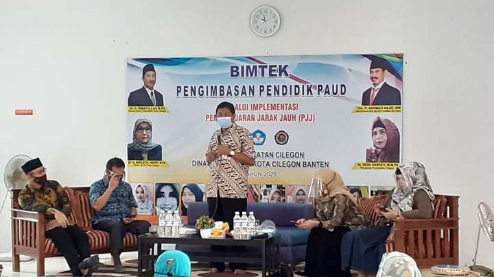 IGTKI Cilegon Gelar Bimbingan Pembelajaran Jarak Jauh