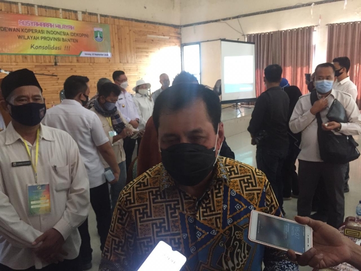 Nurdin Halid Tegaskan Tidak Ada Plt Ketua Dekopin Banten