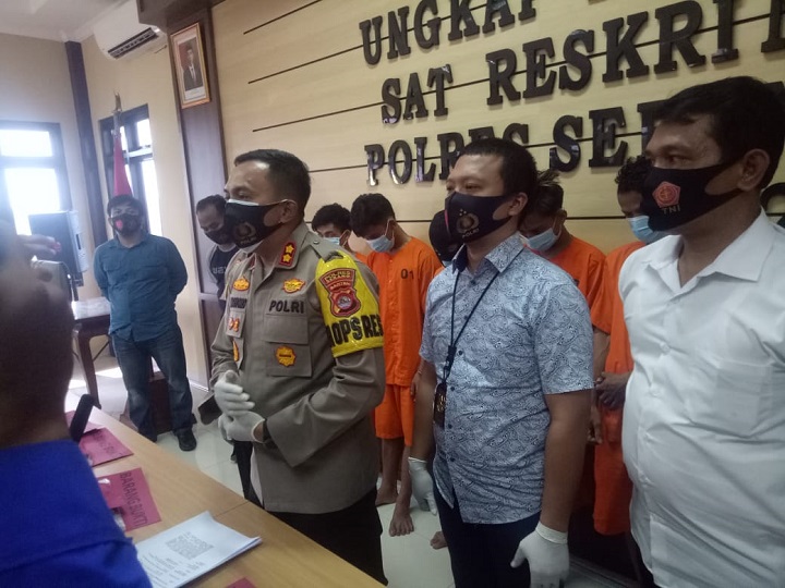 Polres Serang Berhasil Menangkap Tujuh Pemerkosa Dua ABG Warga Kecamatan Bandung