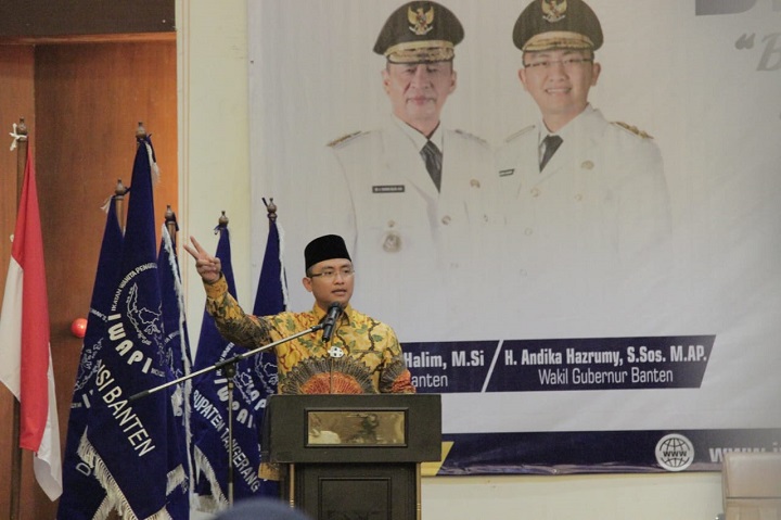 Wagub Andika Minta IWAPI Banten Bantu Recovery Ekonomi