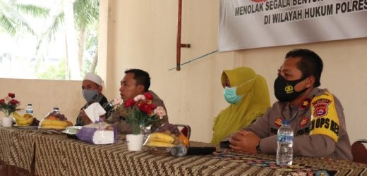 Bersama Seluruh Elemen Masyarakat, Polres Serang  Gelar Deklarasi Cinta Damai