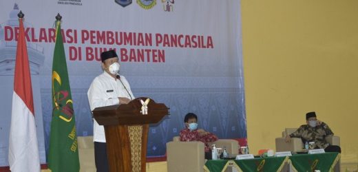 Gubernur Wahidin : Sejak Dulu Orang Banten Pancasilais