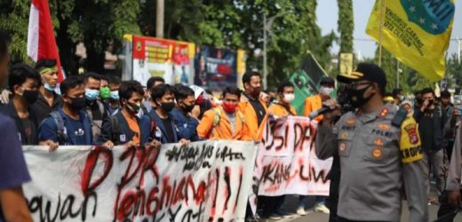 Demo Tolak UU Omnibuslaw Ciptaker, Kapolres Cilegon Minta Buruh dan Mahasiswa Jaga Keamanan