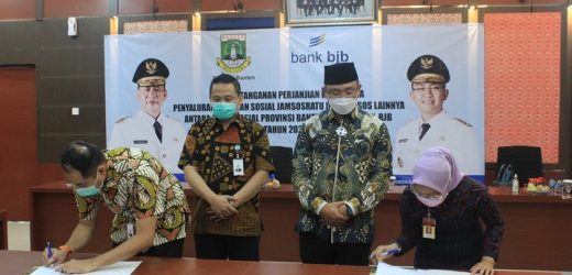 Wagub Andika : Jamsosratu Bantu Penuhi Kebutuhan Pokok Warga Banten Terdampak Covid-19