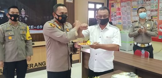 Kapolres Serang Pimpin Tasyakuran HUT Humas Polri ke 69