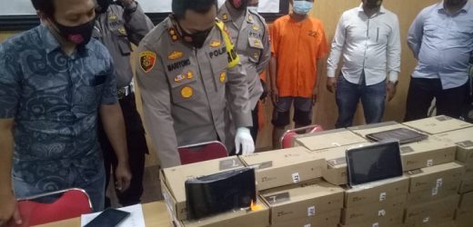Resmob Polres Serang Berhasil Tangkap Komplotan Maling Penjebol Lab SMP Ciruas