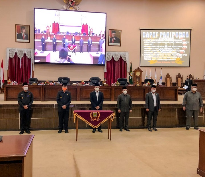 Disetujui, RAPBD Provinsi Banten TA 2021 dan Penyertaan Modal BUMD Agrobisnis Banten Mandiri