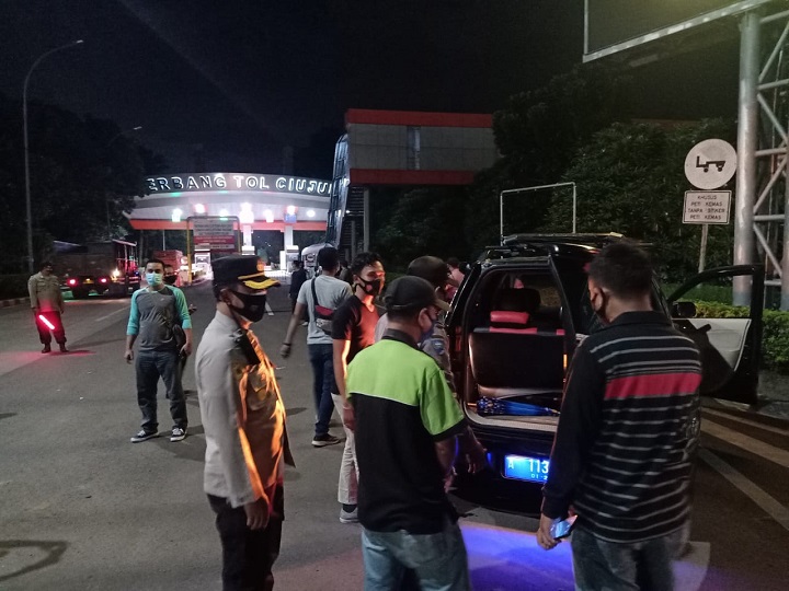 Cegah Penyebaran Covid-19, Polres Serang Gelar Operasi Yustisi