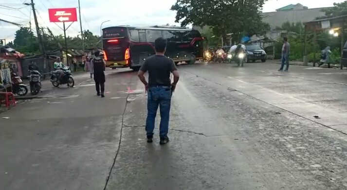 Polres Serang Gagalkan Rombongan Simpatisan FPI Yang Hendak ke Jakarta