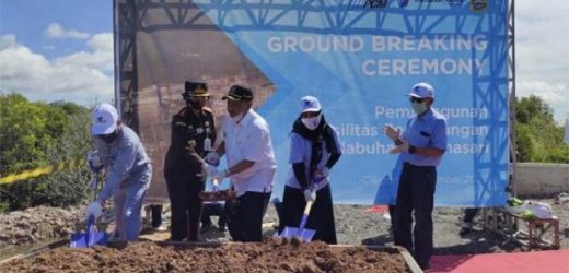 Wali Kota Cilegon Ground Breaking Pembangunan Pergudangan Pelabuhan Warnasari