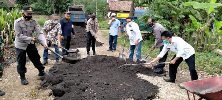 HPN 2021, SMSI Sumbang Jalan dan Sarana Sanitasi