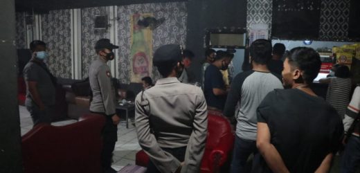Nekat Beroperasi Dimasa Pandemi Covid-19, Polres Serang Tutup Paksa THM di Ciruas