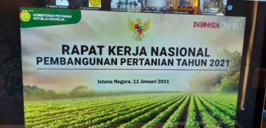 Ikuti Pembukaan Rakernas Pertanian, Wagub Banten: Pak Presiden Minta Atensi Khusus