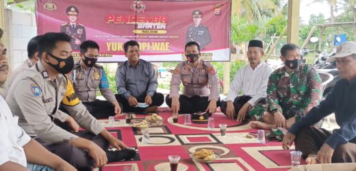 Sukseskan Program Pendekar Banten, Kapolsek dan Danramil Pontang Silaturrahmi Dengan Tokmas