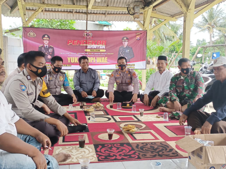 Sukseskan Program Pendekar Banten, Kapolsek dan Danramil Pontang Silaturrahmi Dengan Tokmas