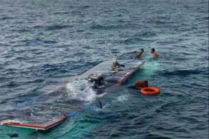 KM Sampoerna Diterjang Angin Puting Beliung di Pulau Tunda, Satu Pemancing Tewas