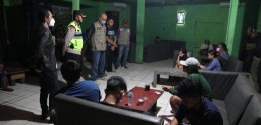 Tetap Buka Saat PPKM, Polres Serang Tutup Paksa Geros Cafe