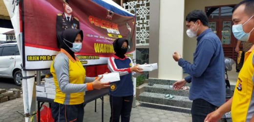 Implementasi Program Pendekar Banten, Polres Serang Gelar Warung Jum’at