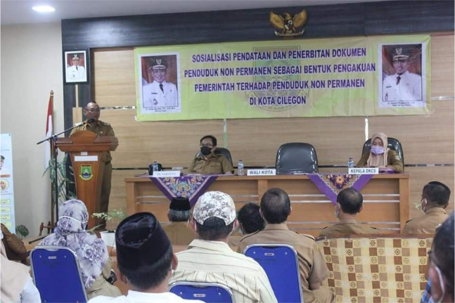 Wali Kota Cilegon Ingin Seluruh Warga Non Permanen Terdaftar di Disdukcapil