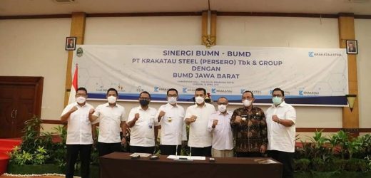 Kembangkan Infrastruktur Pemprov Jabar Kerjasama Krakatau Steel