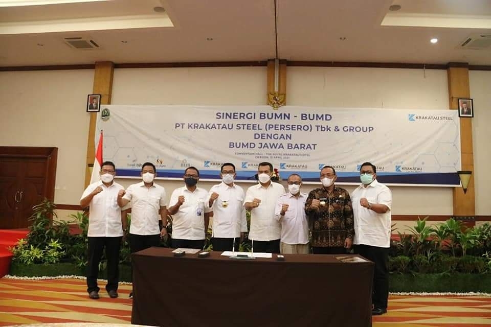 Kembangkan Infrastruktur Pemprov Jabar Kerjasama Krakatau Steel