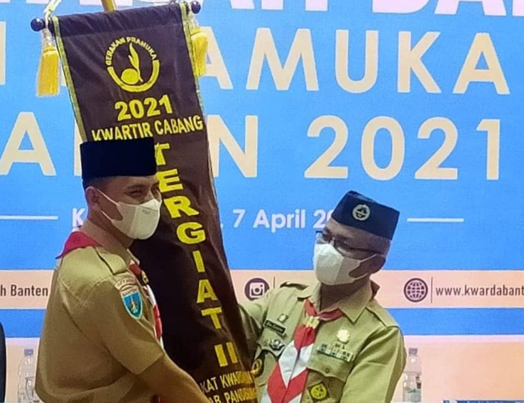 Lanal Banten Hadiri Musda Pramuka Kwartir Banten 2021