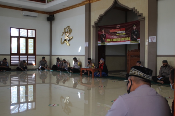 Sambut Bulan Suci Ramadhan, Polres Serang Gelar Rutin dan Tausiyah