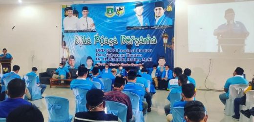 Konsolidasi Pengurus, DPD KNPI Banten Gelar Kegiatan Buka Puasa Bersama