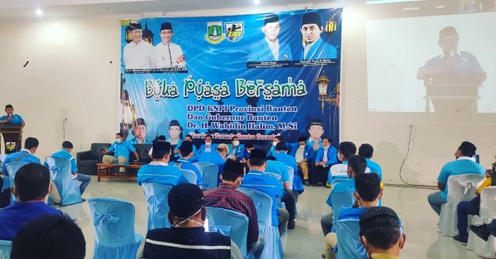 Konsolidasi Pengurus, DPD KNPI Banten Gelar Kegiatan Buka Puasa Bersama