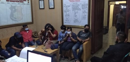 Jelang Lebaran Nekad Pesta Miras di Warem, Polsek Ciruas Amankan Lima Wanita dan Dua Pria