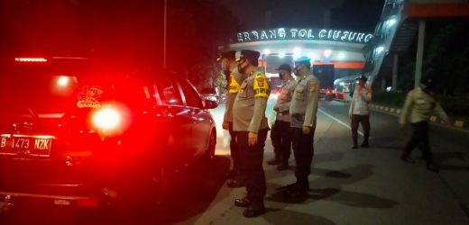 Antisipasi Arus Balik, Polres Serang Periksa Pemudik Yang Datang