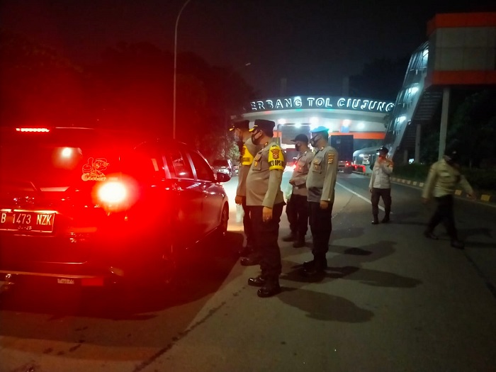 Antisipasi Arus Balik, Polres Serang Periksa Pemudik Yang Datang