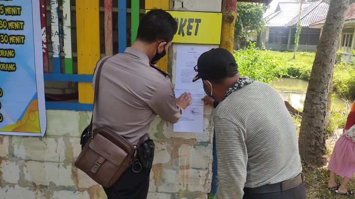 Laksanakan Intruksi Gubernur, Polres Serang Tutup Sementara Seluruh Destinasi Wisata