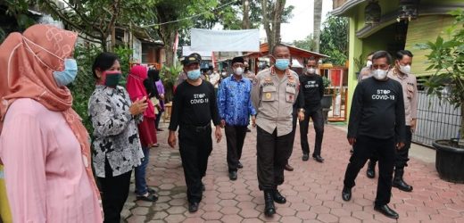 Tim Monev Mabes Polri Cek Kesiapan Sarpras Posko PPKM di Cikande