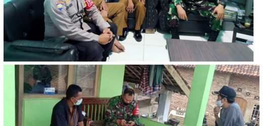 Anggota Babinsa Koramil 2301/Cilegon Melaksanakan Kegiatan Bintahwil di wilayah Kel. Ketileng dan Kel. Ciwaduk