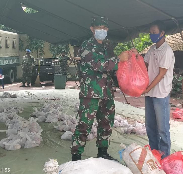 TNI AL Banten Peringati Hari Raya Idul Adha 1442 H/2021 M, Di Tengah Pendemi Covid-19