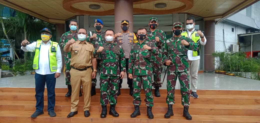 Danrem 064/MY Sambut Kedatangan Rombongan PANGKOSTRAD di Pelabuhan ASDP Merak