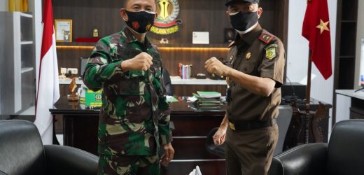 Danrem 064/MY Terima Kunjungan Silaturahmi dari Kajati Banten