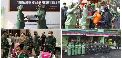 Danrem 064/MY Dampingi Kunjungan Kerja Pangdam III/Siliwangi