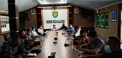 Dandim 0623/Cilegon Melaksanakan Rakornis TTMD Ke 112 Tahun 2021