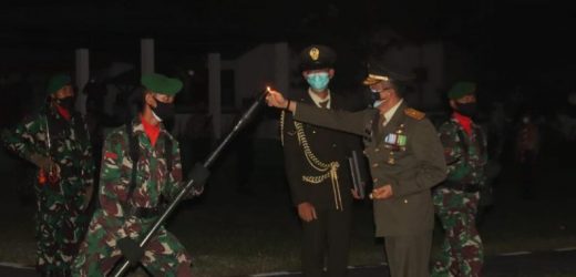 Danrem 064/MY Irup Pada Apel Kehormatan Renungan Suci di TMP