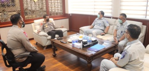 Jalin sinergitas Kapolda Banten Terima Kunjungan PT. Jasa Raharja