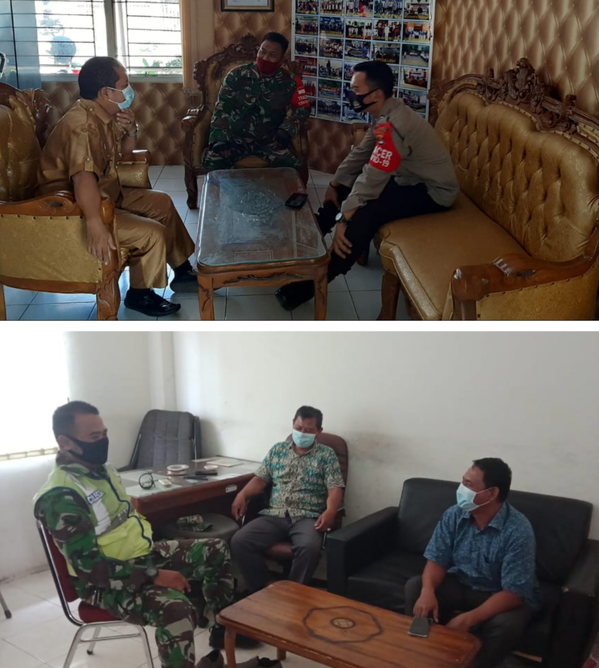 Anggota Babinsa Koramil 2301/Cilegon Melaksanakan Kegiatan Komunikasi Sosial (Komsos) di Kel. Masigit dan Kel. Panggung Rawi