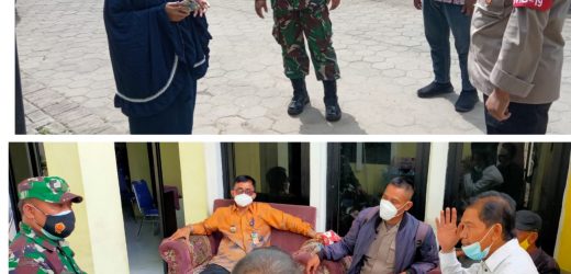 Babinsa Koramil 2303/Pulomerak Melaksanakan Komunikasi Sosial (Komsos) Di kel. Rawa Arum dan Kel. Kota Bumi Kota Cilegon