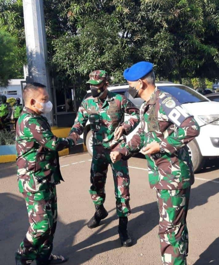 Danrem 064/MY Sambut Kedatangan Pangkostrad di Pelabuhan ASDP Merak