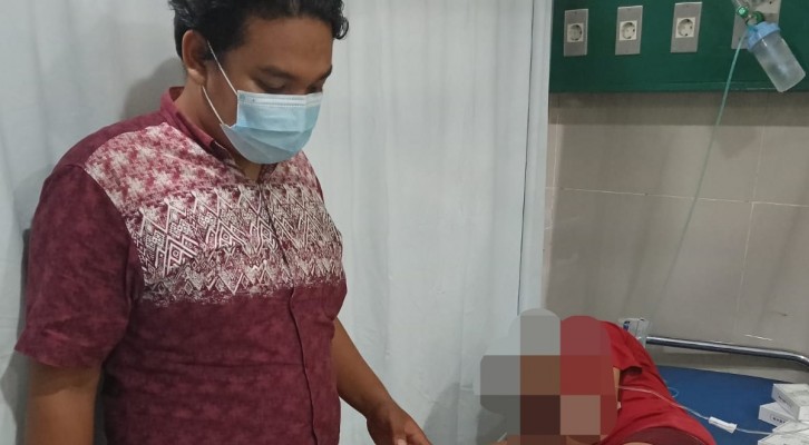 Melerai Keributan, Anggota LSM di Serang Kena Tusuk Pria Mabuk di Warung Kopi