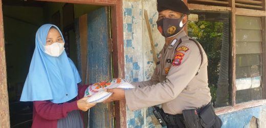 Percepat Distribusi Beras Bantuan Presiden, Kapolres Serang Kerahkan Samapta dan Humas
